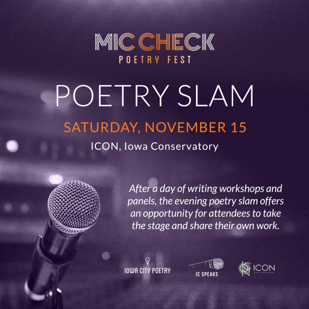 Mic Check Festival - Poetry Slam