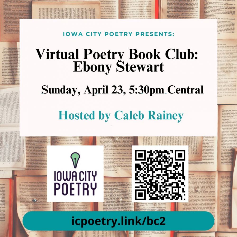 Virtual Poetry Book Club: Ebony Stewart
