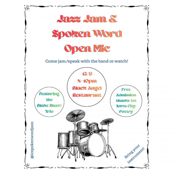 Jazz Jam & Spoken Word Open Mic