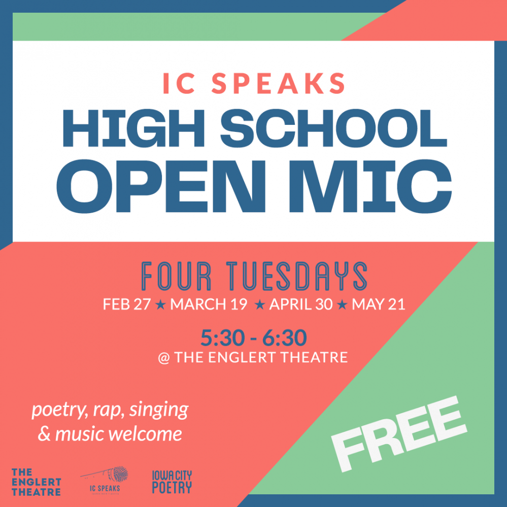 IC Speaks - High School Open Mic